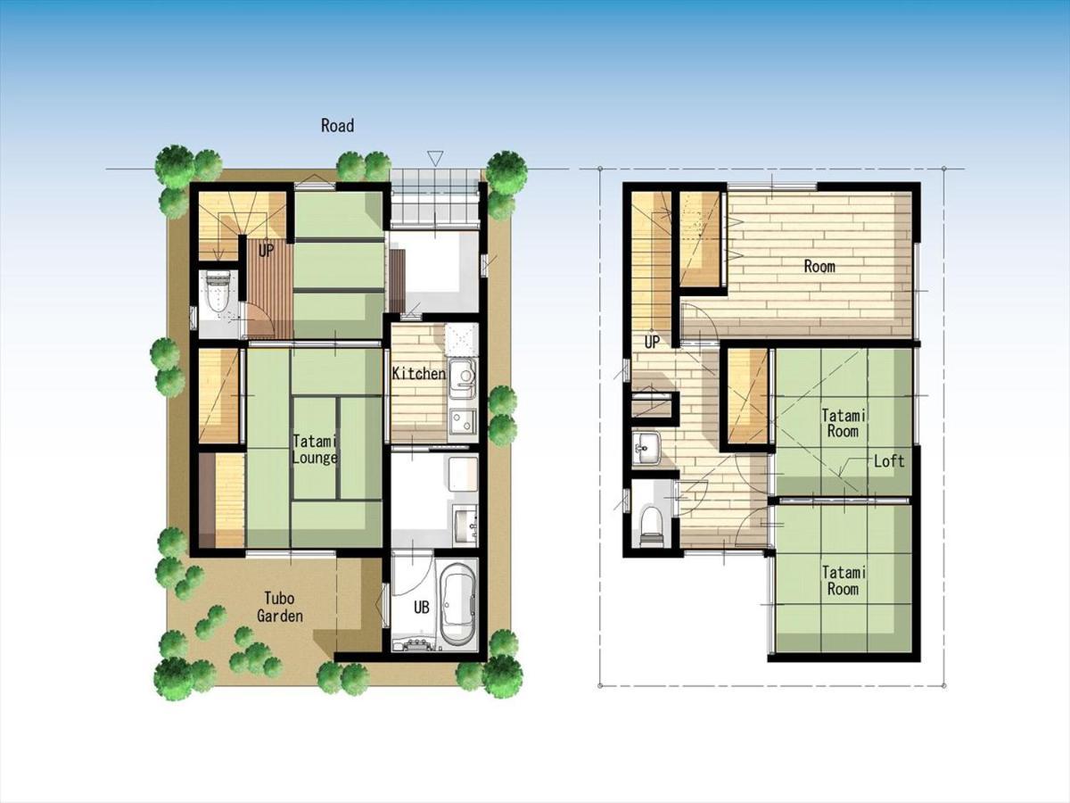 Yadoya Karasumain Villa โตเกียว ภายนอก รูปภาพ